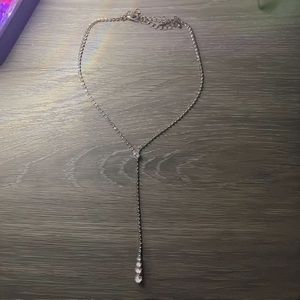 Windsor silver necklace